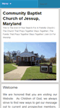 Mobile Screenshot of cbcjessup.org